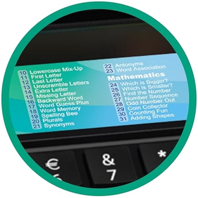 rayihni PREMIUM PRO LAPTOP FOR KIDS | INTERACTIVE EDUCATIONAL LEARNING LAPTOP TOY | 60 FUN ACTIVITIES | TEACHES LETTERS, NUMBERS, MATH, MUSIC & GAMES | LARGE LCD SCREEN | QWERTY KEYBOARD - Image 4